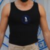 Camiseta de Tirantes Bordada 100% Algodón - Imagen 3