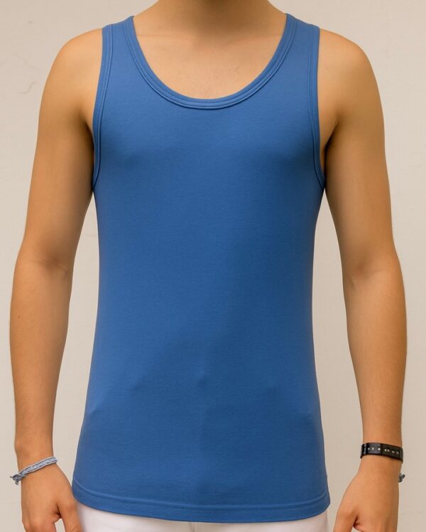 CAMISETA DE TIRANTAS DE ALGODÓN
