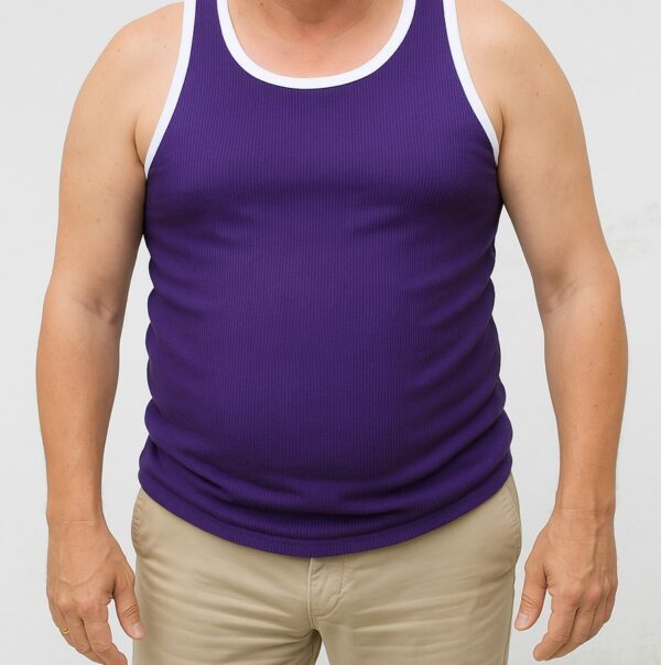 CAMISETA DE TIRANTAS VILLANUEVA EN CANALÉ - Imagen 6